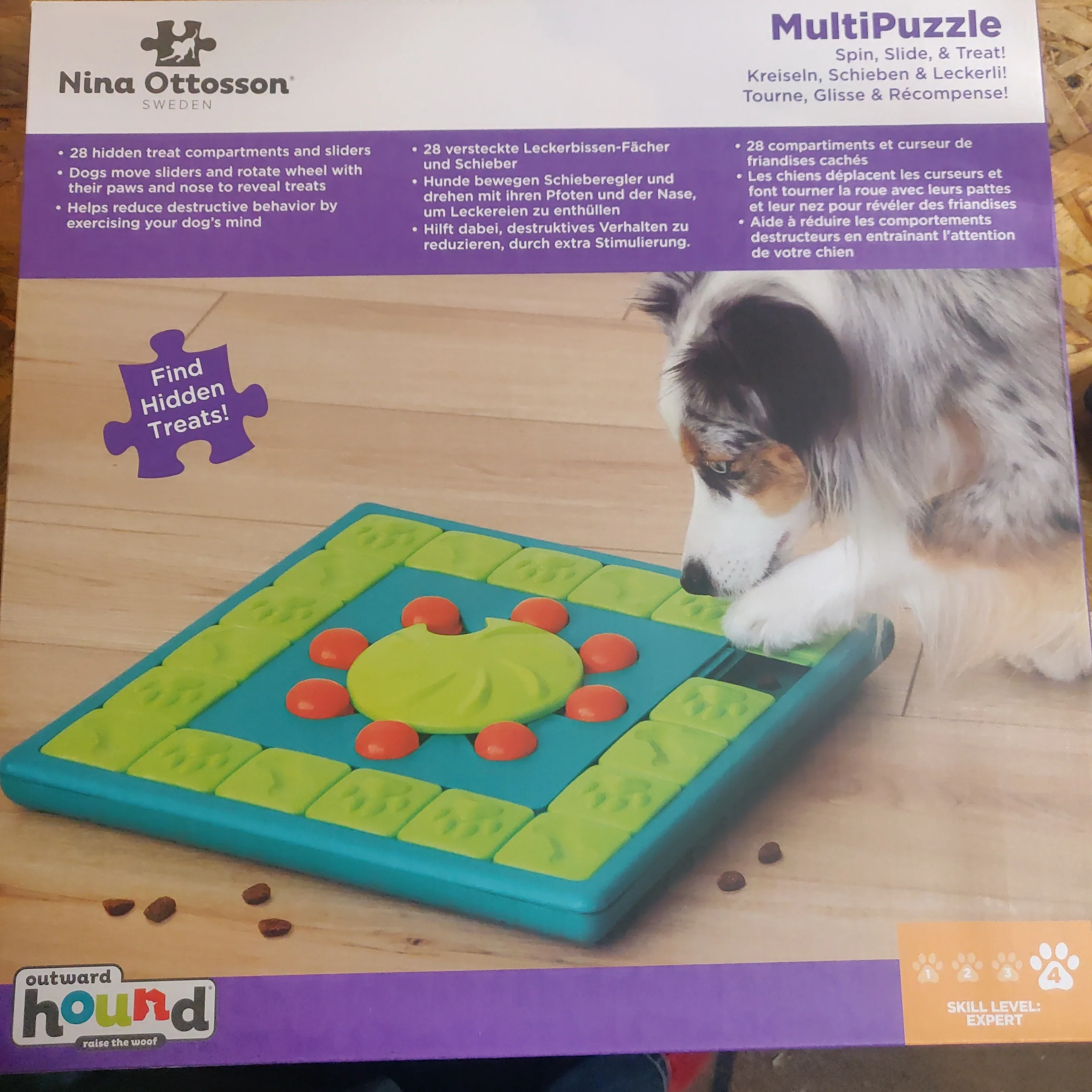 Aktivitetslegetøj  "multipuzzle" - til hunde og katte SV4 - Image 2