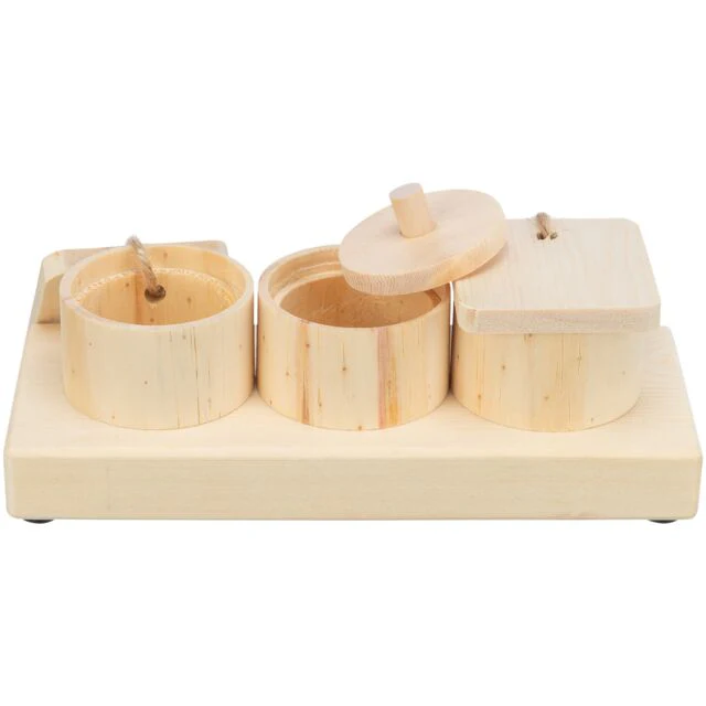 Aktivitetslegetøj til fugle og gnavere, Snack Cups - Image 3