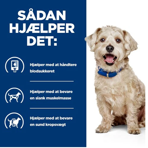 Hill's PRESCRIPTION DIET w/d Diabetes Care vådfoder til hunde med kylling 370g dåser - Image 7