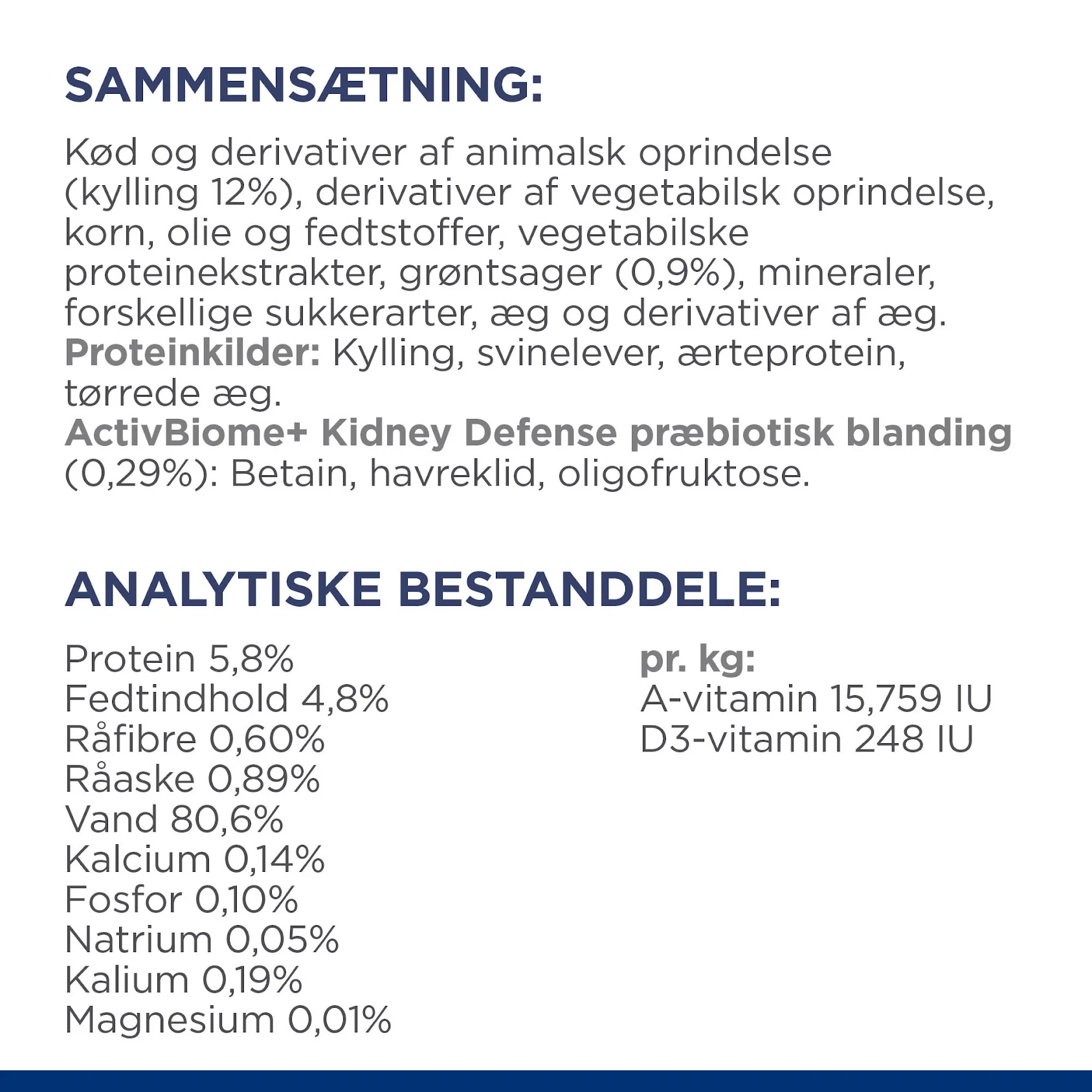 Hill’s Prescription Diet k/d Stew til katte med kylling & grøntsager | Nyrestøttende vådfoder - Image 3