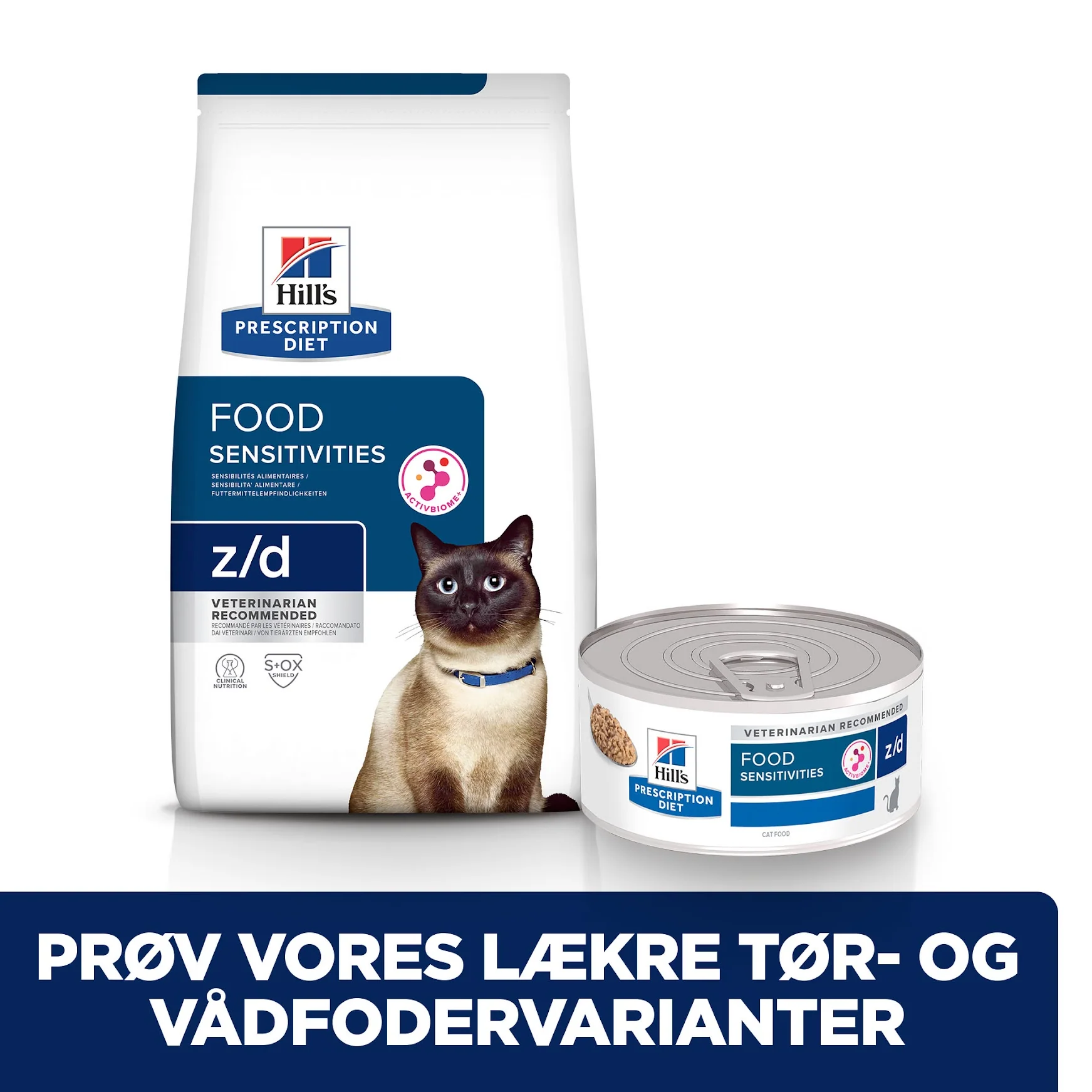 Hill’s PRESCRIPTION DIET z/d Food Sensitivities vådfoder til katte – 156g dåser - Image 5