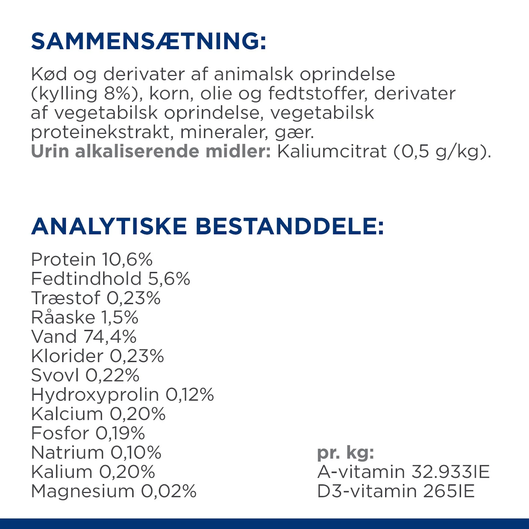 Hill's PRESCRIPTION DIET c/d Multicare Urinary Care kattefoder med kylling - 156g - Image 5