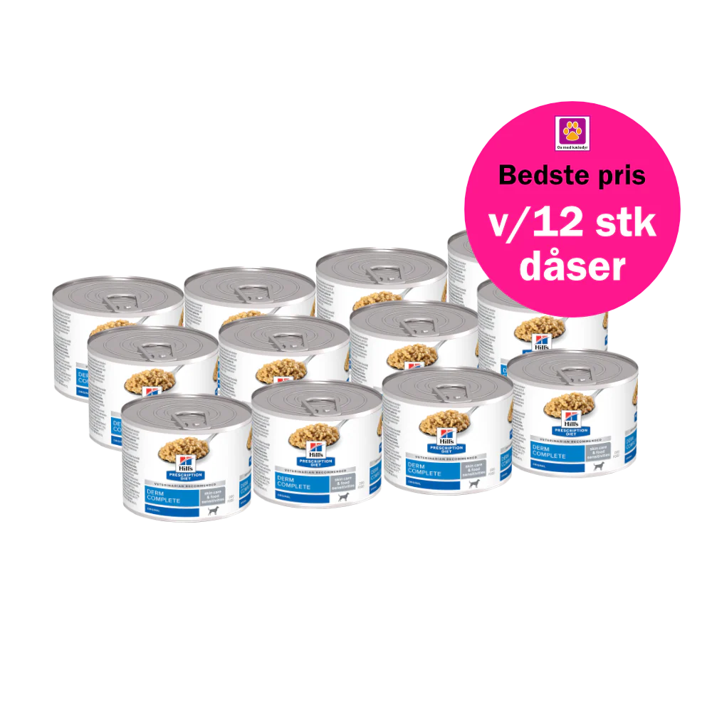 Hill's Prescription diet Derm Complete vådfoder til hunde med allergier - 200g - Image 2