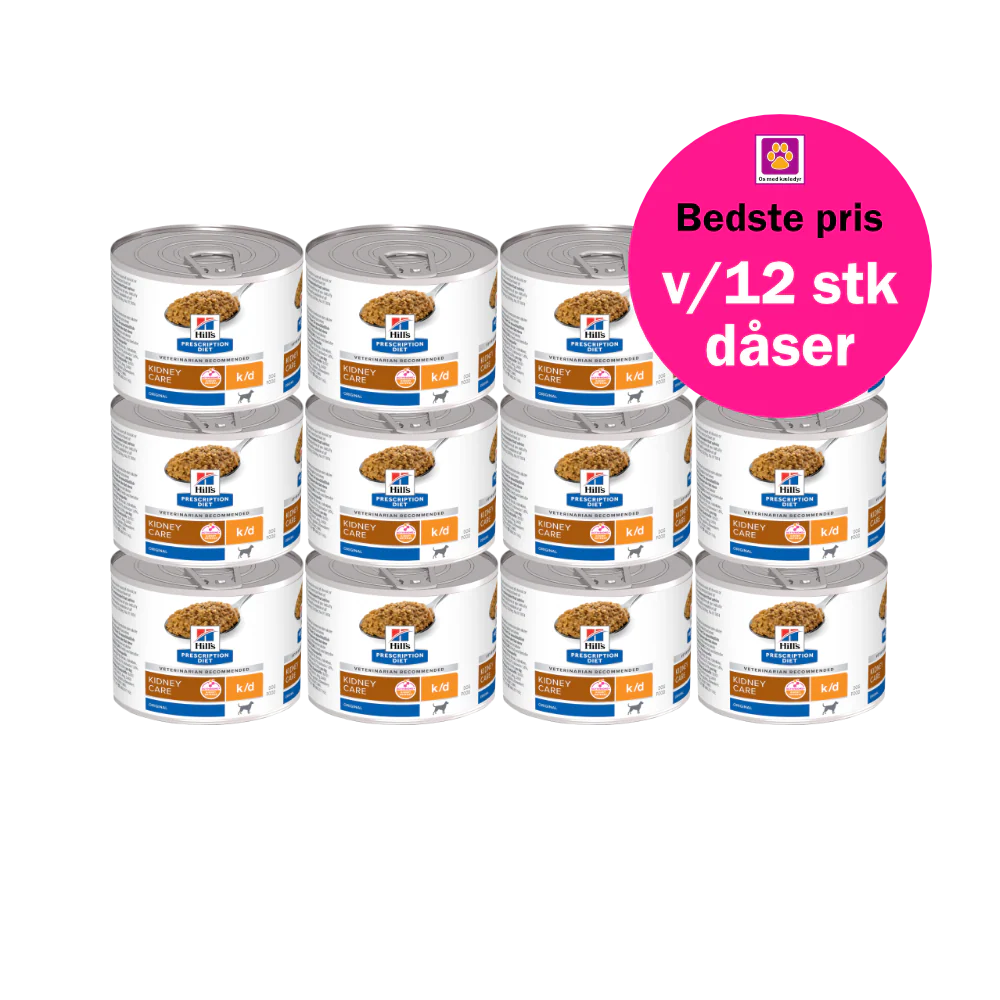Hill's PRESCRIPTION DIET k/d Kidney Care hundefoder med kylling 180g dåser - Image 2