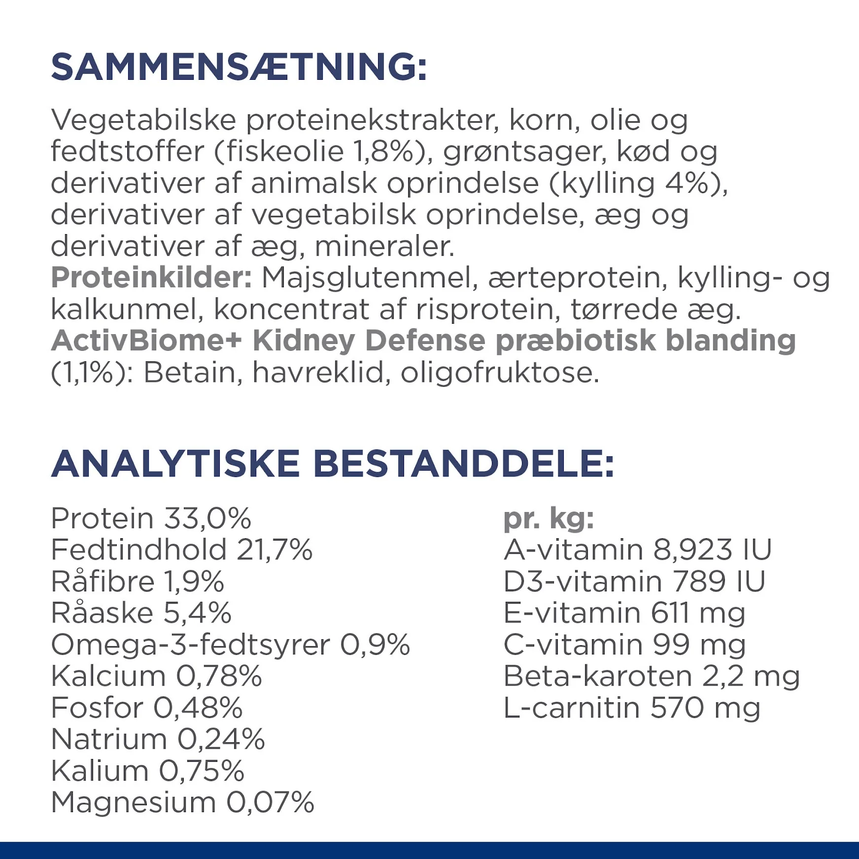 Hill’s PRESCRIPTION DIET k/d Early Stage tørfoder til katte med kylling - Nyrepleje i tidligt stadie - Image 5