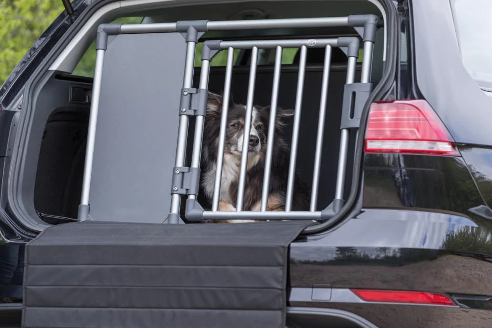 Hunde Transportbur. Sikkert, stabilt, og lydsvagt sølvgrå hundebur - Image 6