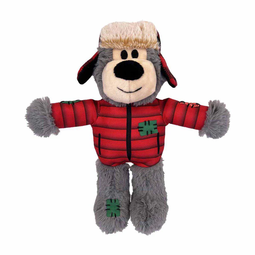 Hundebamse fra kong - Holiday Wild Knots Bear - Image 4