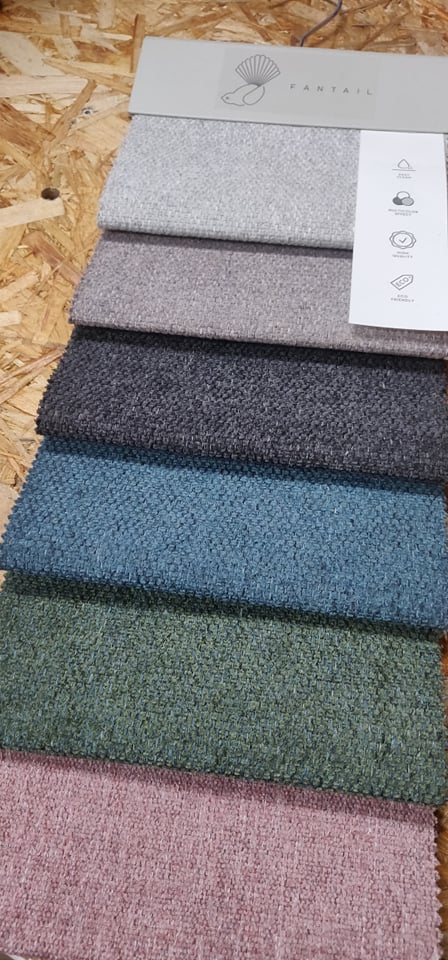 Hundeseng Fantail Snooze Botanical Green en lækker grå/grøn seng med høj kant - Image 6