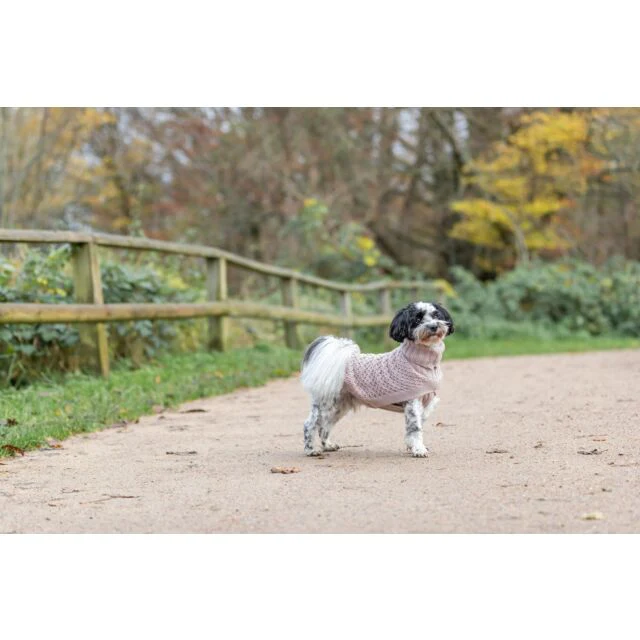 Hundetrøje, Rosa/Blush, Pullover Norwood - Image 3