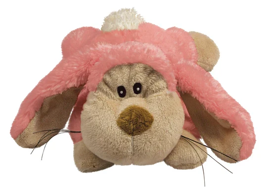 Kong Cozies Pastels Medium, solide nuttede hundebamser - Image 3
