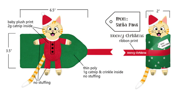 Kong - Holiday Pull-A-PartzT Bamse-kat som gave - Image 2