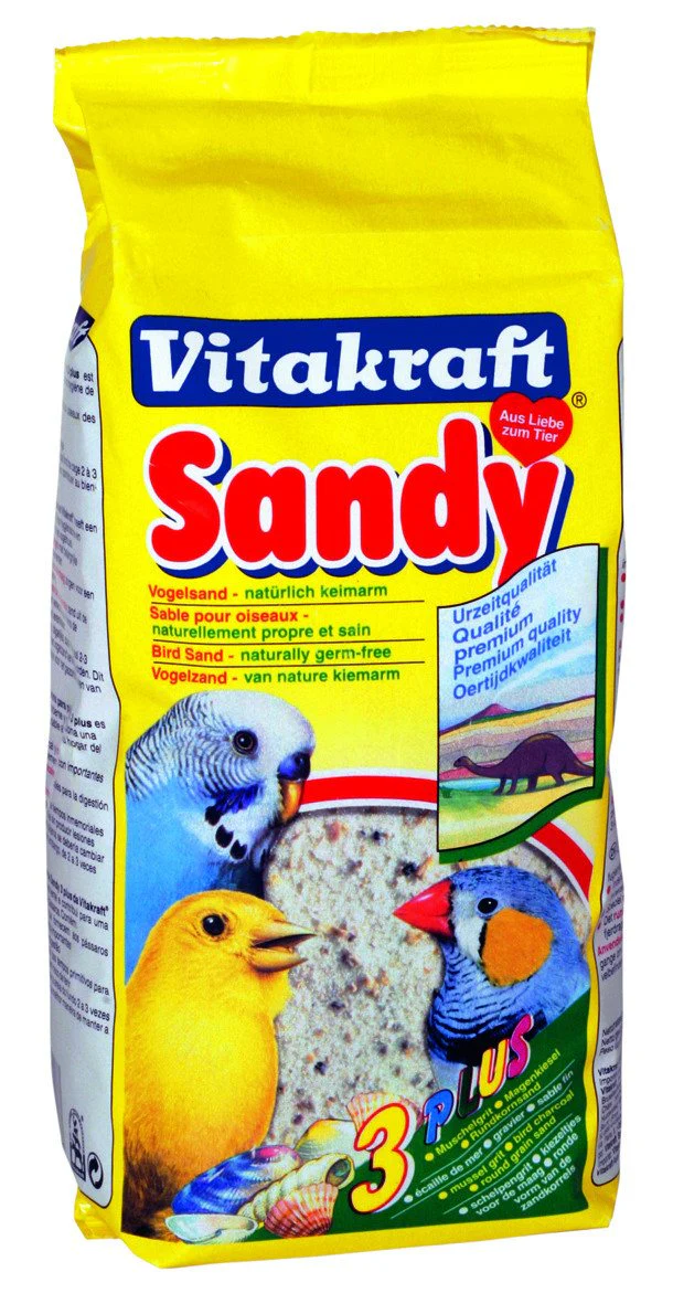 Sandy fugle- / papegøjesand