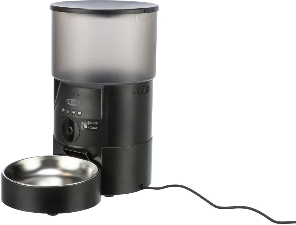 Trixie TX4 Smart Automatisk Foderdispenser – appstyret foderautomat til små hunde og katte - Image 2