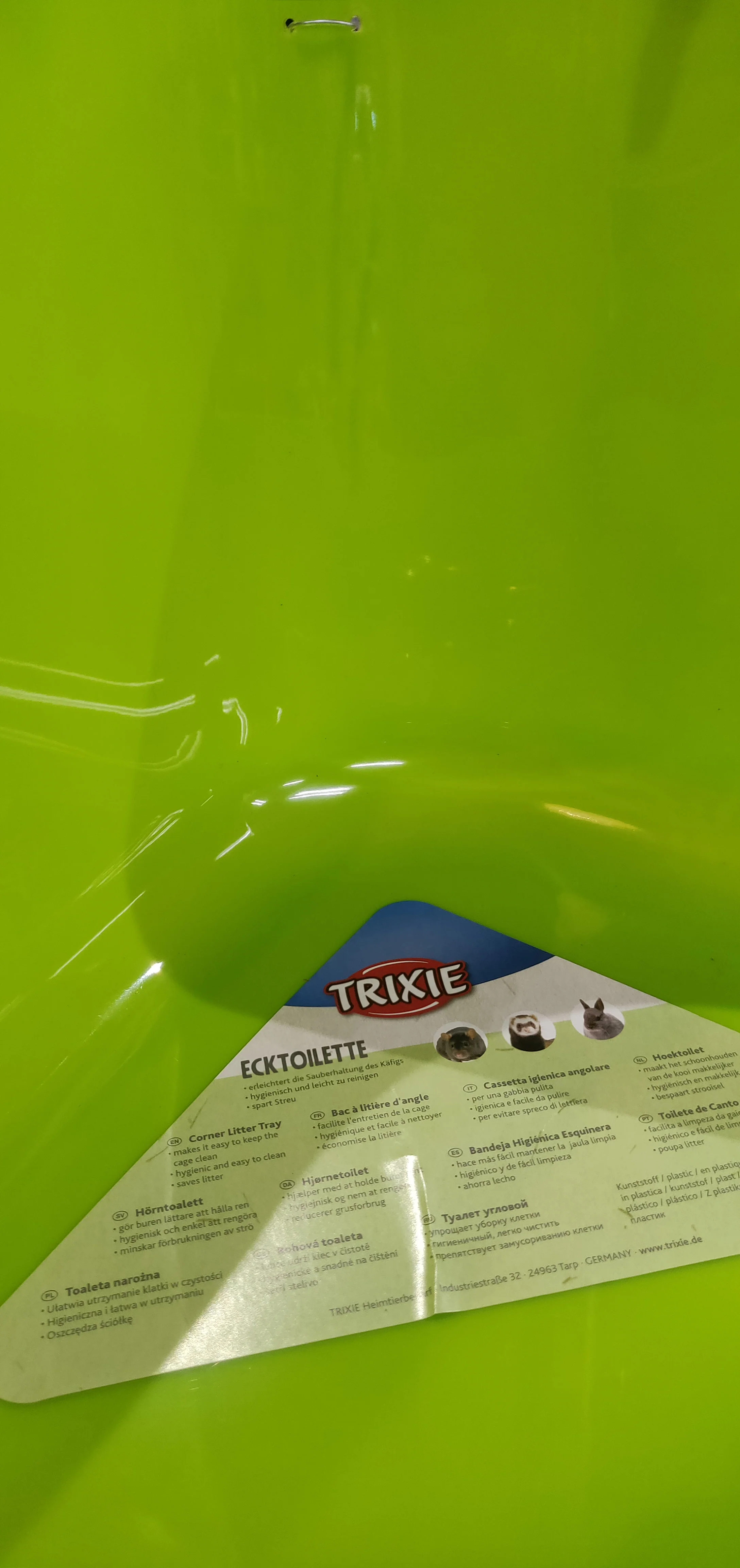 Hjørnetoilet til kaniner, marsvin, fritter o.l. - Image 3